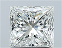 Diamante Natural 1.21 quilates, Princesa , Color I, claridad VVS2 y certificado GIA
