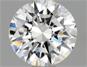 Diamante Natural 0.59 quilates, Redondo , Color H, claridad VS2 y certificado GIA