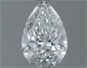 Natural Diamond 1.00 Carats, Pear with  Cut, F Color, SI1 Clarity and Certified by GIA