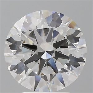 Picture of Lab Grown Diamond 3.54 Carats, Round with Ideal Cut, E Color, VVS2 Clarity and Certified by IGI