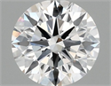 Lab Grown Diamond 1.03 Carats, Round with Ideal Cut, E Color, VS1 Clarity and Certified by IGI