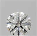 Diamante Natural 1.26 quilates, Redondo , Color L, claridad VS2 y certificado GIA