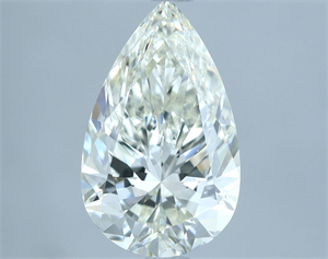 Picture of Natural Diamond 2.22 Carats, Pear with  Cut, I Color, VS2 Clarity and Certified by IGI