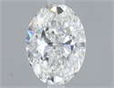 Diamante Natural 0.40 quilates, Ovalado , Color F, claridad VS2 y certificado GIA
