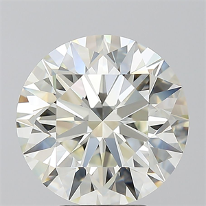 Picture of Natural Diamond 4.58 Carats, Round with Excellent Cut, I Color, VVS1 Clarity and Certified by IGI