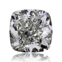 Diamante Natural 0.70 quilates, Del cojín , Color H, claridad VVS2 y certificado GIA
