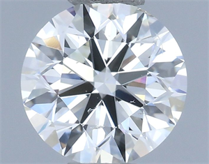 Picture of Natural Diamond 0.70 Carats, Round with Excellent Cut, H Color, SI1 Clarity and Certified by IGI