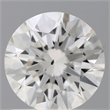 Natural Diamond 0.82 Carats, Round with Excellent Cut, I Color, SI1 Clarity and Certified by GIA