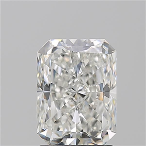 Picture of Natural Diamond 2.01 Carats, Radiant with  Cut, G Color, VS2 Clarity and Certified by GIA