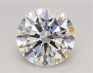 Picture of Lab Grown Diamond 3.05 Carats, Round with Ideal Cut, E Color, VVS2 Clarity and Certified by IGI