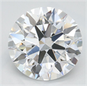 Del inventario de diamantes de laboratorio, 2.35 quilates, Redondo , Color D, claridad IF y certificado IGI