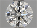 Natural Diamond 0.70 Carats, Round with Very Good Cut, I Color, VS2 Clarity and Certified by IGI
