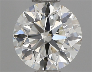 Picture of Natural Diamond 0.70 Carats, Round with Very Good Cut, I Color, VS2 Clarity and Certified by IGI