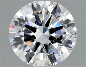 Picture of Natural Diamond 0.71 Carats, Round with Excellent Cut, F Color, SI2 Clarity and Certified by IGI