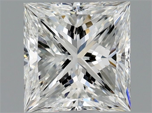 Foto Diamante Natural 0.90 quilates, Princesa , Color F, claridad VS1 y certificado GIA de
