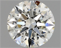 Diamante Natural 0.50 quilates, Redondo , Color I, claridad VVS2 y certificado GIA
