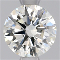 Diamante Natural 0.65 quilates, Redondo , Color K, claridad VS2 y certificado GIA