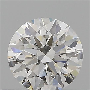 Picture of Natural Diamond 0.40 Carats, Round with Excellent Cut, F Color, VS2 Clarity and Certified by GIA
