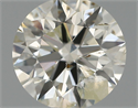Diamante Natural 0.71 quilates, Redondo , Color J, claridad I1 y certificado IGI