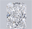 Natural Diamond 0.70 Carats, Radiant with  Cut, E Color, VS1 Clarity and Certified by GIA