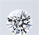 Lab Grown Diamond 2.55 Carats, Round with Ideal Cut, D Color, VVS2 Clarity and Certified by IGI