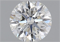 Diamante Natural 0.44 quilates, Redondo , Color F, claridad SI1 y certificado GIA