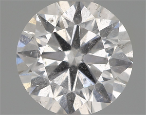 Picture of Natural Diamond 0.90 Carats, Round with Excellent Cut, E Color, I1 Clarity and Certified by IGI