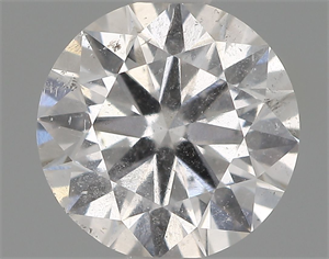 Picture of Natural Diamond 0.90 Carats, Round with Excellent Cut, E Color, I1 Clarity and Certified by IGI