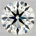 Diamante Natural 0.45 quilates, Redondo , Color K, claridad VS1 y certificado GIA