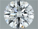 Natural Diamond 0.80 Carats, Round with Excellent Cut, D Color, SI1 Clarity and Certified by GIA
