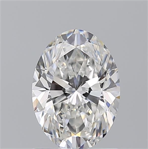 Picture of Natural Diamond 1.30 Carats, Oval with  Cut, E Color, VVS2 Clarity and Certified by GIA