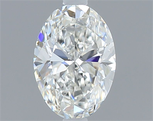 Picture of Natural Diamond 0.40 Carats, Oval with  Cut, G Color, VVS1 Clarity and Certified by GIA