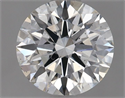 Del inventario de diamantes de laboratorio, 1.36 quilates, Redondo , Color F, claridad SI1 y certificado IGI