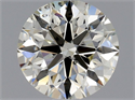 Natural Diamond 0.80 Carats, Round with Excellent Cut, K Color, SI1 Clarity and Certified by GIA