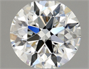 Diamante Natural 0.84 quilates, Redondo , Color G, claridad VVS1 y certificado GIA