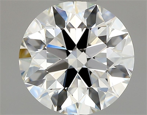 Picture of Natural Diamond 0.80 Carats, Round with Excellent Cut, I Color, VVS1 Clarity and Certified by GIA