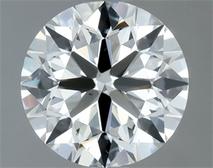 Picture of Natural Diamond 0.80 Carats, Round with Excellent Cut, I Color, VS1 Clarity and Certified by IGI