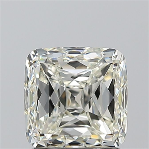 Foto Diamante Natural 1.50 quilates, Del cojín , Color K, claridad VS2 y certificado GIA de