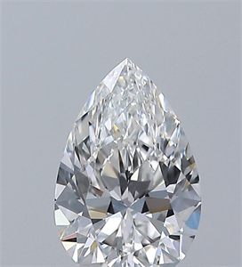 Foto Diamante Natural 0.30 quilates, De pera , Color F, claridad VVS2 y certificado GIA de