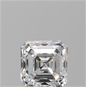 Diamante Natural 1.01 quilates, Asscher , Color D, claridad SI1 y certificado GIA