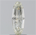 Natural Diamond 0.90 Carats, Oval with  Cut, K Color, SI1 Clarity and Certified by GIA
