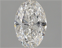 Diamante Natural 0.52 quilates, Ovalado , Color E, claridad VVS1 y certificado GIA