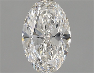 Picture of Natural Diamond 0.52 Carats, Oval with  Cut, E Color, VVS1 Clarity and Certified by GIA