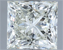 Natural Diamond 2.01 Carats, Princess with  Cut, J Color, VS1 Clarity and Certified by IGI
