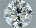 Diamante Natural 0.66 quilates, Redondo , Color I, claridad VVS2 y certificado IGI