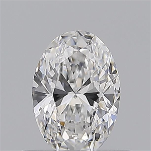 Picture of Natural Diamond 0.50 Carats, Oval with  Cut, E Color, VS2 Clarity and Certified by GIA