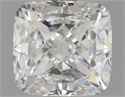 Natural Diamond 1.50 Carats, Cushion with  Cut, E Color, VS1 Clarity and Certified by GIA