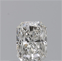 Natural Diamond 0.36 Carats, Radiant with  Cut, G Color, VS1 Clarity and Certified by GIA