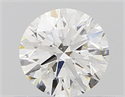 Natural Diamond 0.50 Carats, Round with Very Good Cut, F Color, VS2 Clarity and Certified by GIA