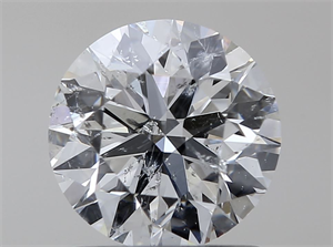 Picture of Natural Diamond 1.01 Carats, Round with Excellent Cut, E Color, SI2 Clarity and Certified by HRD